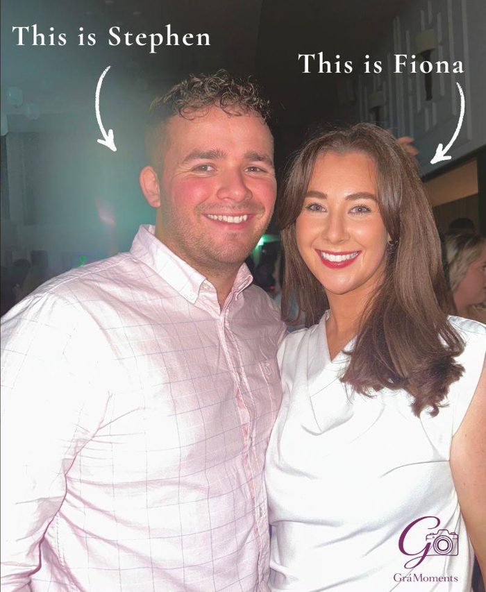 Stephen Kerr and Fiona Treacy, the founders of GráMoments